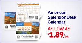 American Splendor Promotional Desk Calendar