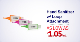 Promotional Hand Sanitizer in Silicone Holder - 30ml