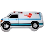 Promotional Custom Compressed T-Shirts - Ambulance with Logo