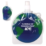 Promotional HydroPouch! Collapsible Custom Water Bottle - Global - 24 oz. with Logo