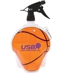Promotional HydroPouch! Spray Top Custom Water Bottle - Basketball - 24 oz. with Logo