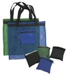 Promotional Foldable Mesh Promo Tote Bag - 16