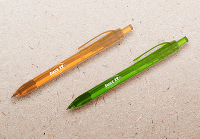 Eco-friendly pens with logo